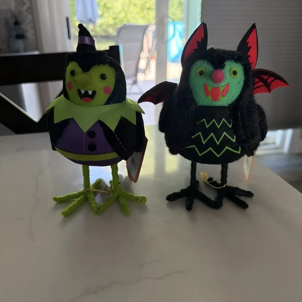 Spellma And Batrick Target 2024 Hyde and Eek! Halloween Featherly Friend, NEW